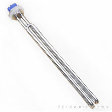 Electric water tank heater screw plug immersion heater.
